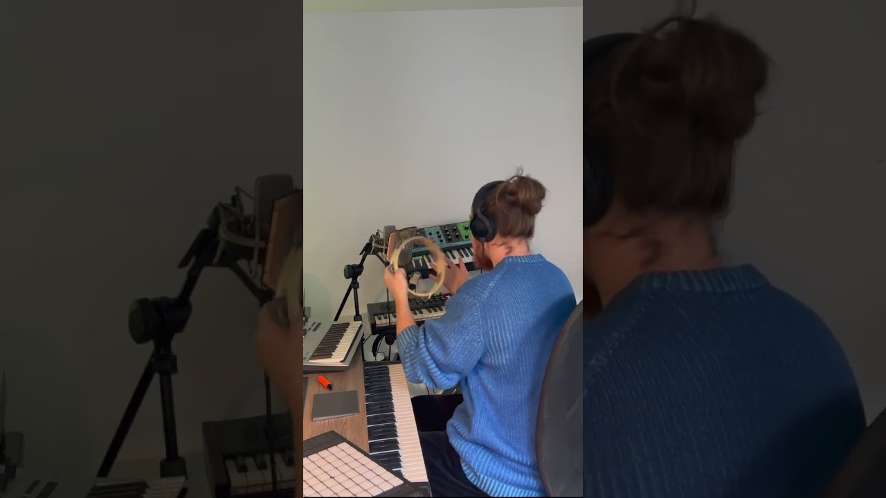 Live Jam in Ableton 🙌🏻 #piano #studio #musician