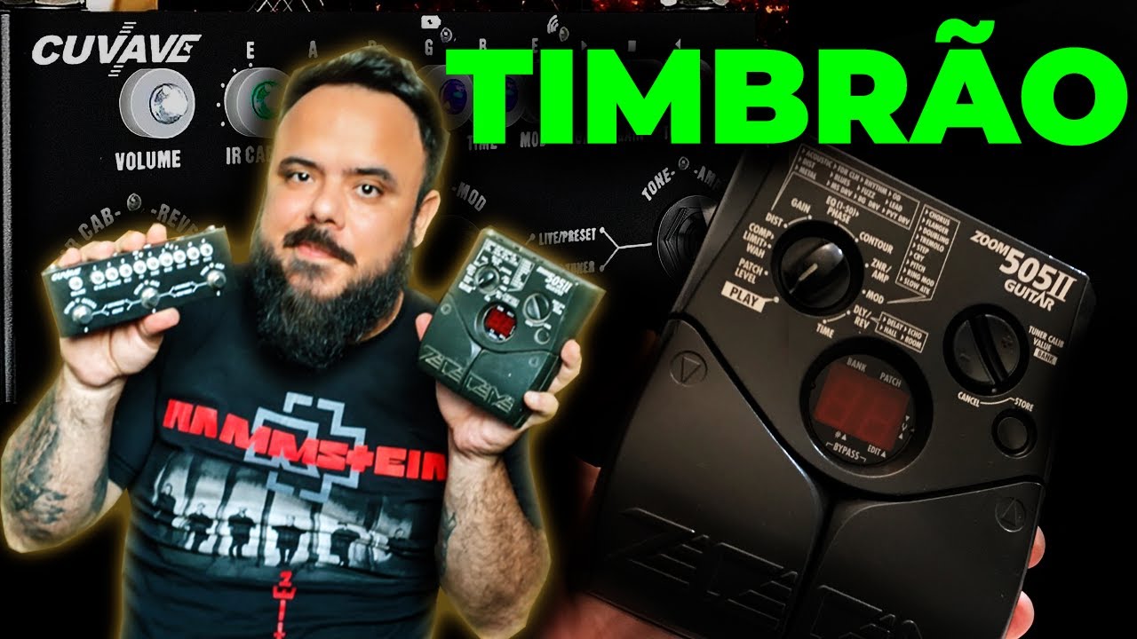 ZOOM 505 II COM CUVAVE D&Aacute; SONZEIRA?