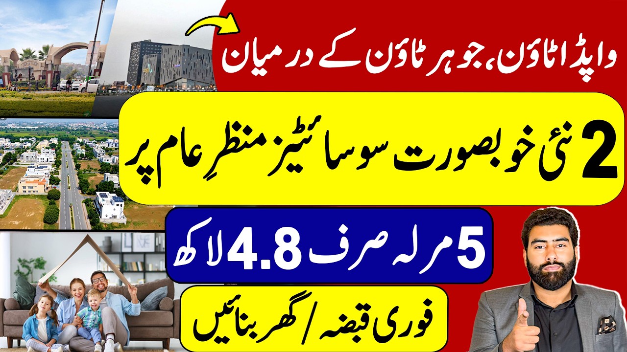 Top 3 Affordable Housing Societies in Lahore | Real Estate Investment 2024 - 2025 | Sikandar Zaman