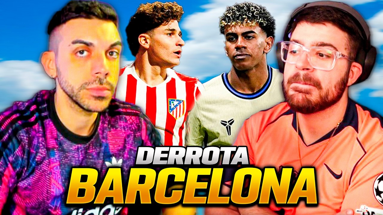 DJ MARIIO LLAMA A LA COBRA TRAS LA DERROTA DEL BARCELONA 0 - 4 ATLETICO DE MADRID