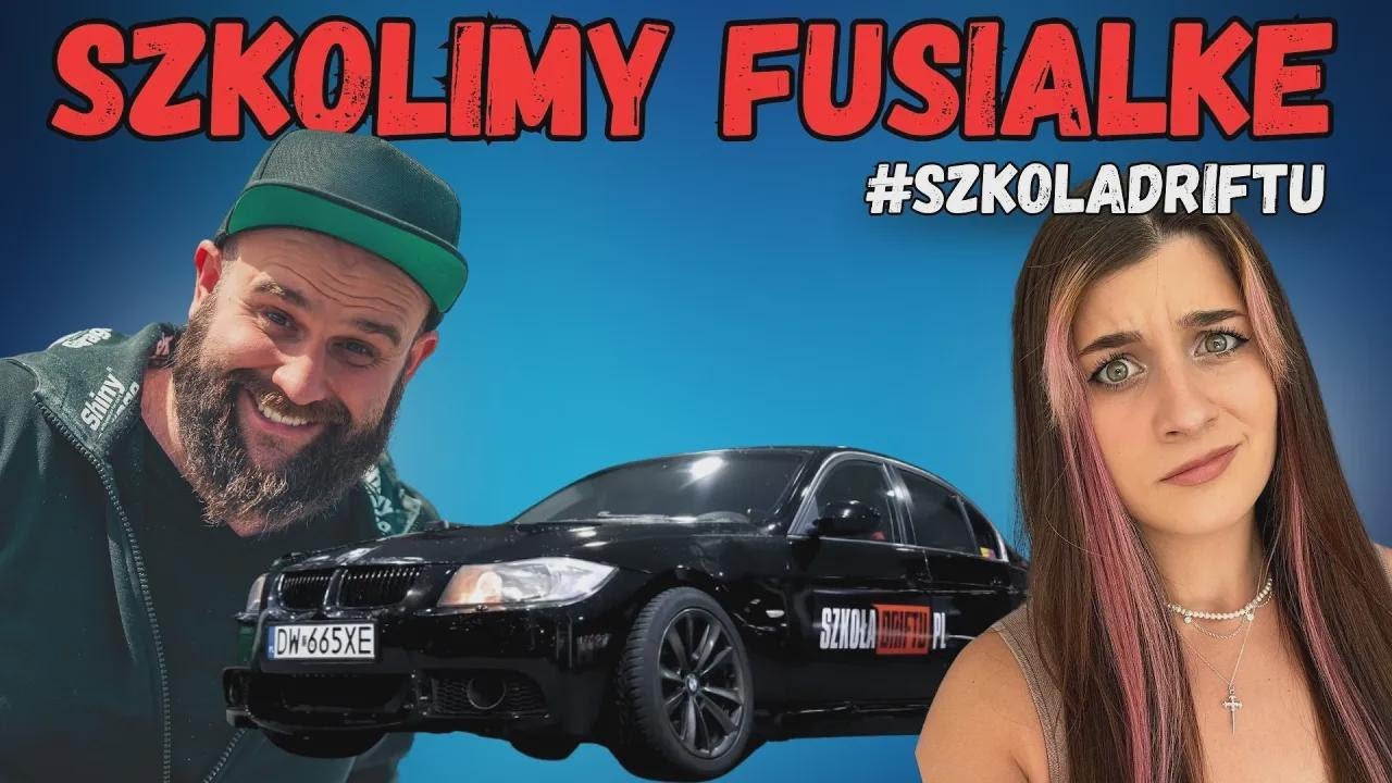 Ensinando a FUSIALKA a drifitar: Será que ela encara um Nissan de 700 cv? | Escola de Drift #1