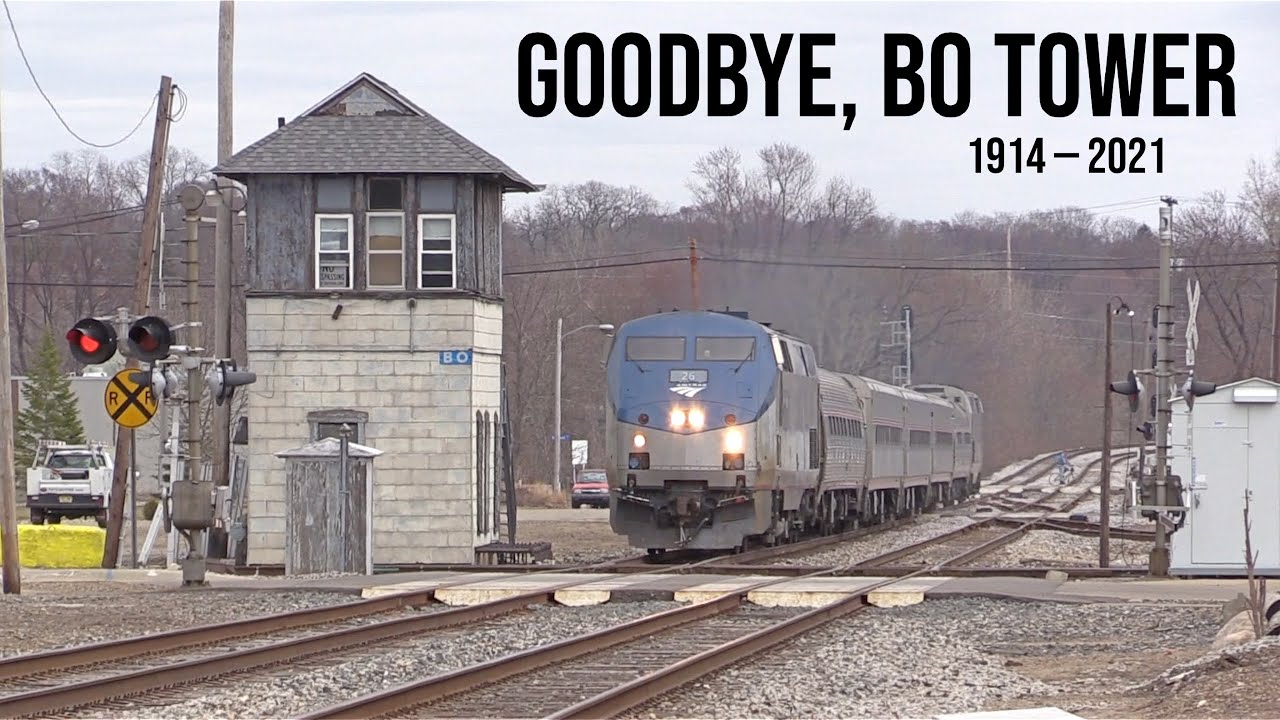 Farewell to BO Interlocking Tower - Kalamazoo, Michigan
