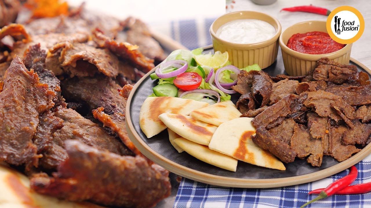 Viral Turkish Doner Kebab Recipe By Food Fusion