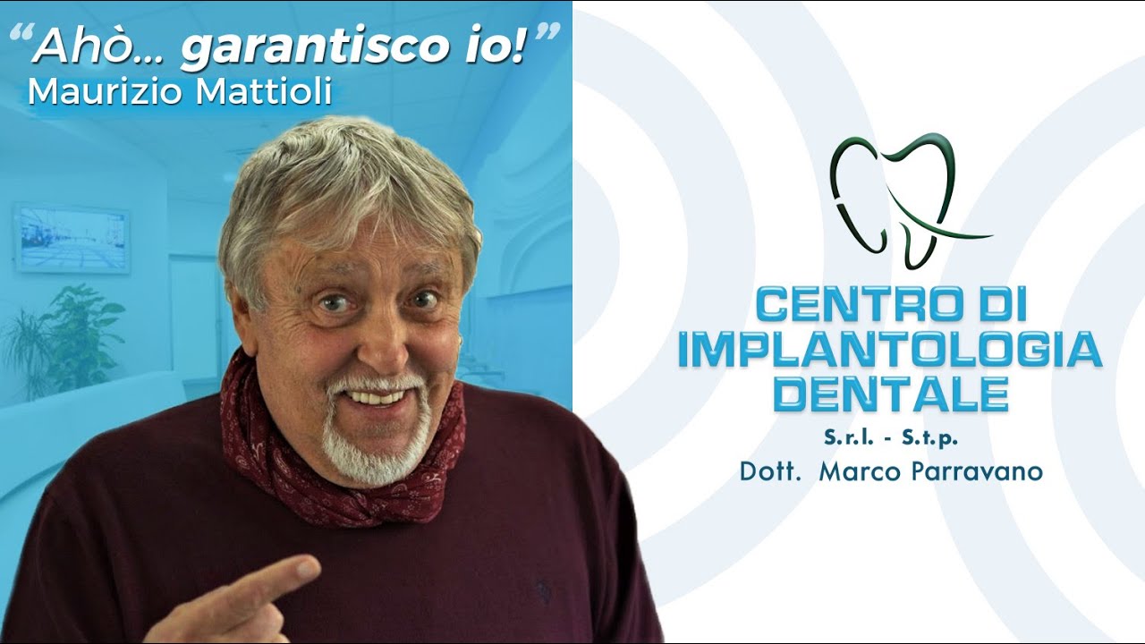 IMPLANTOLOGIA L'AQUILA | DOTT. MARCO PARRAVANO | CON LA PARTECIPAZIONE DI MAURIZIO MATTIOLI