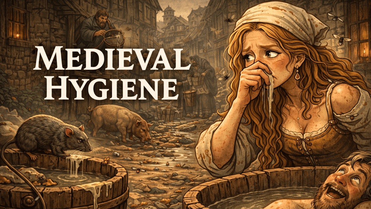 The Brutal Truth About Medieval Hygiene (History for Sleep)