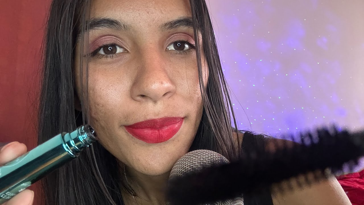 ASMR MAQUIANDO VOCÊ 💄