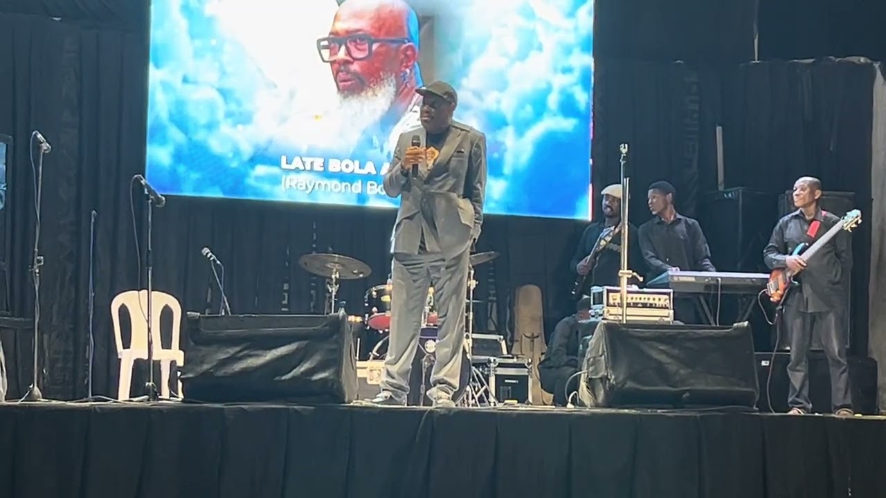 Mavin Grandpa’s Speech During Late DJ Browne’s Tribute Night In Freedom Park Lagos.