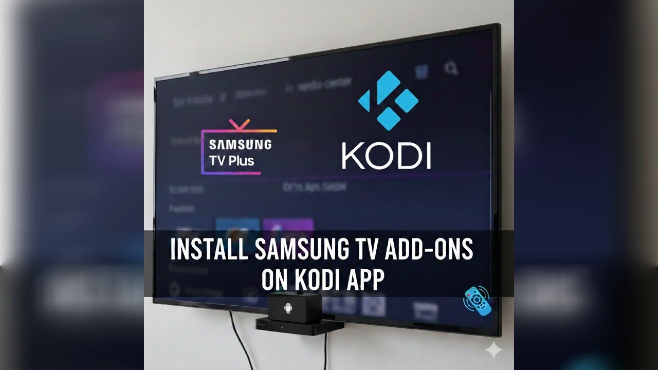 Get 300+ Live Channel's! Samsung TV Plus Kodi ADD-ON Setup