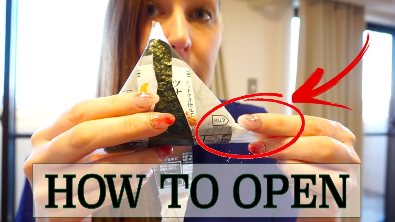 How To Open 4 Kinds of Onigiri (Japanese Rice Balls)