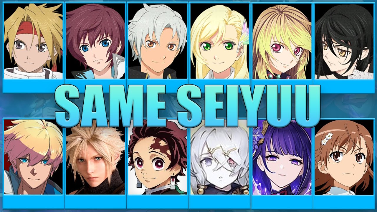【テイルズ オブ ザ レイズ】Tales of the Rays - |SAME VOICE ACTOR| - Game Gacha JRPG Japanese Dub Casts