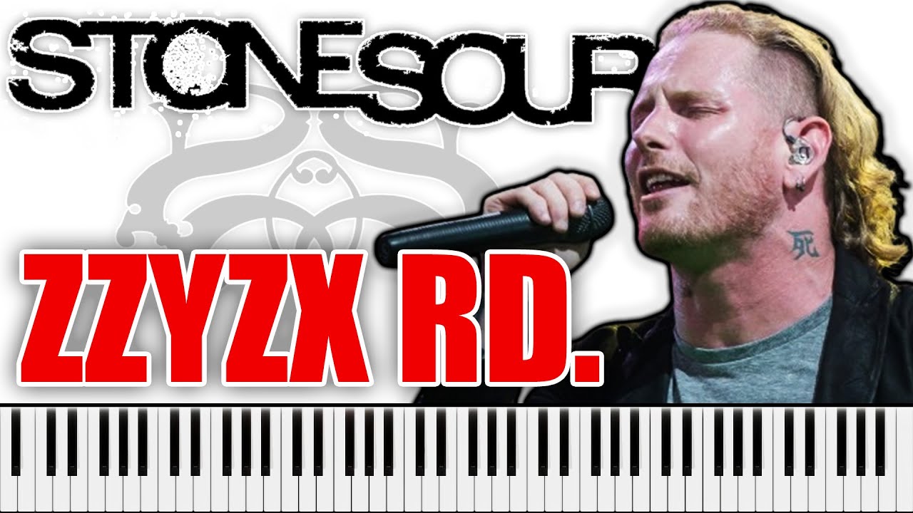 STONE SOUR - Zzyzx Rd. | PIANO COVER (Corey Taylor's vocals)
