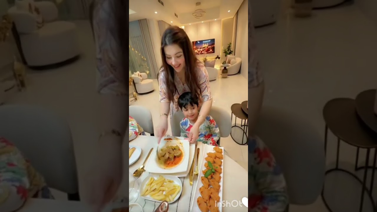 نور وعصام 🥰 نوشه جهزت أطيب سفرة للافطار