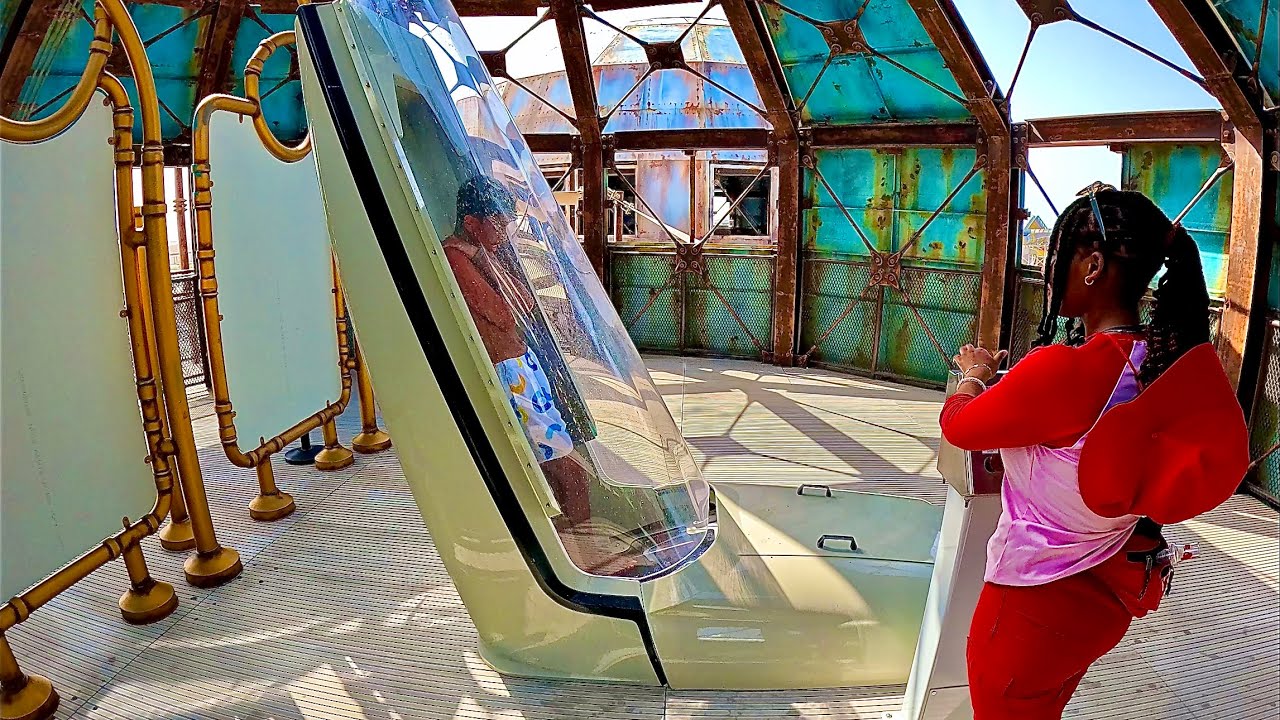 Space Rocket Water Slide at Meryal Waterpark Qatar