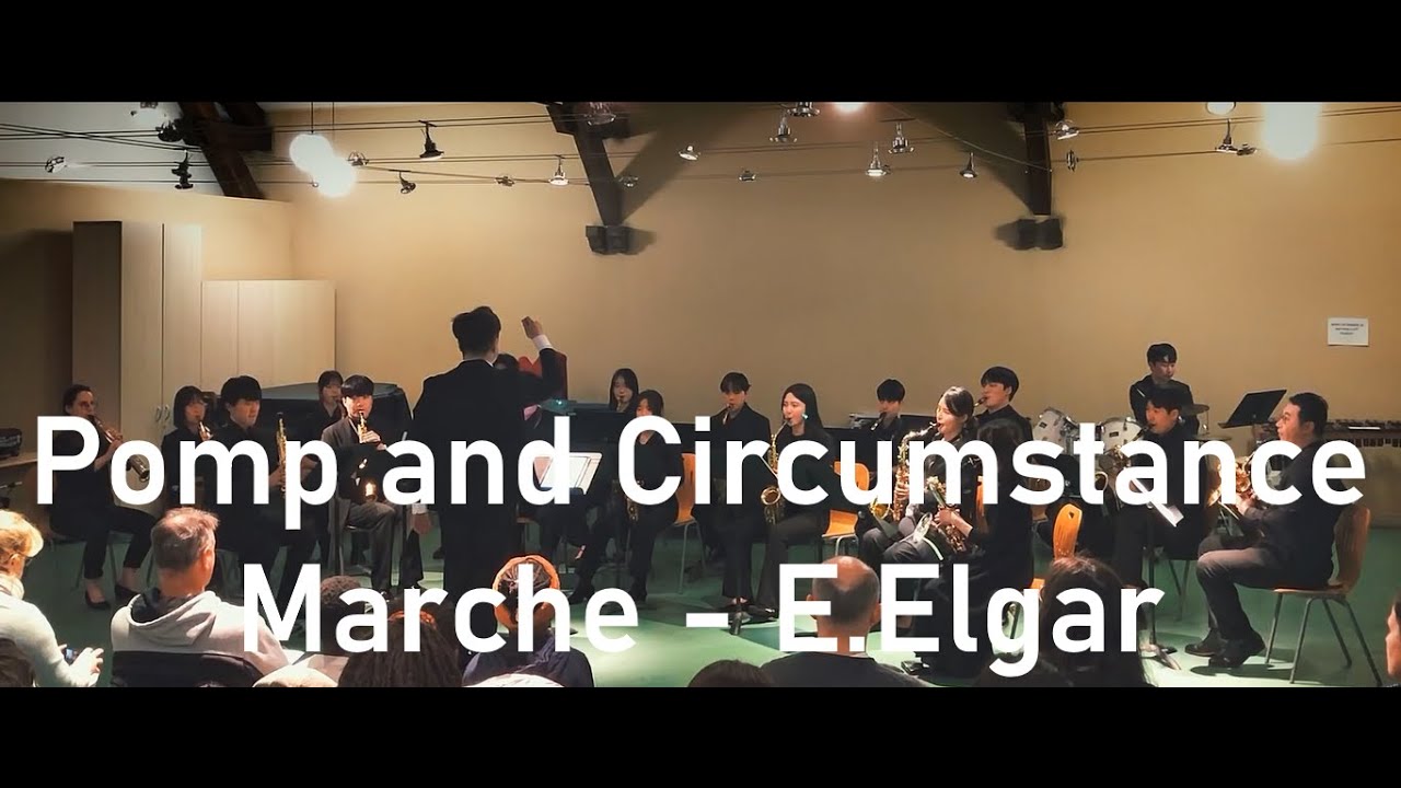 Pomp and Circumstance Marche - E.Elgar (엘가의 위풍당당 행진곡) WOOD-A & Frankophone, Conductor : JinHo KEEM