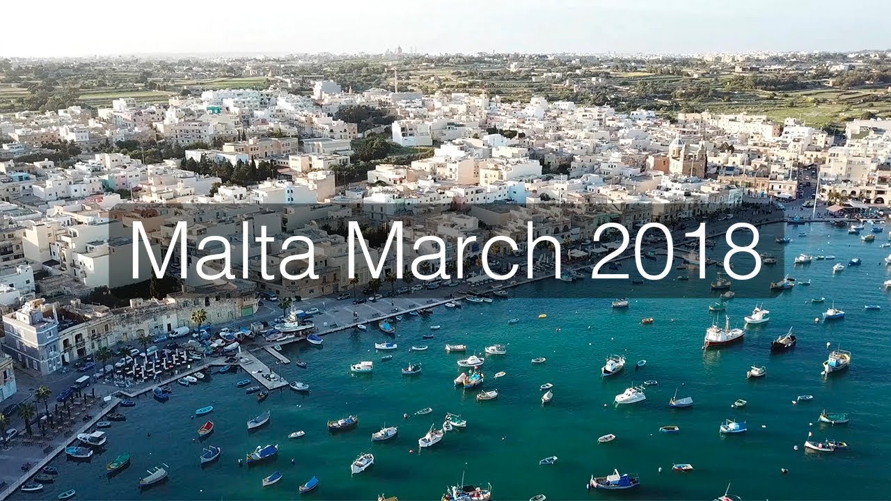 Malta 2018 from drone 4K