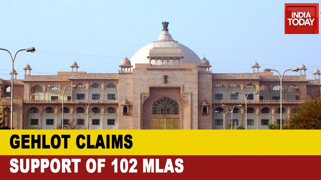Gehlot Meets Governor With MLAs&rsquo; List, Rajasthan Assembly Session Likely On Wednesday