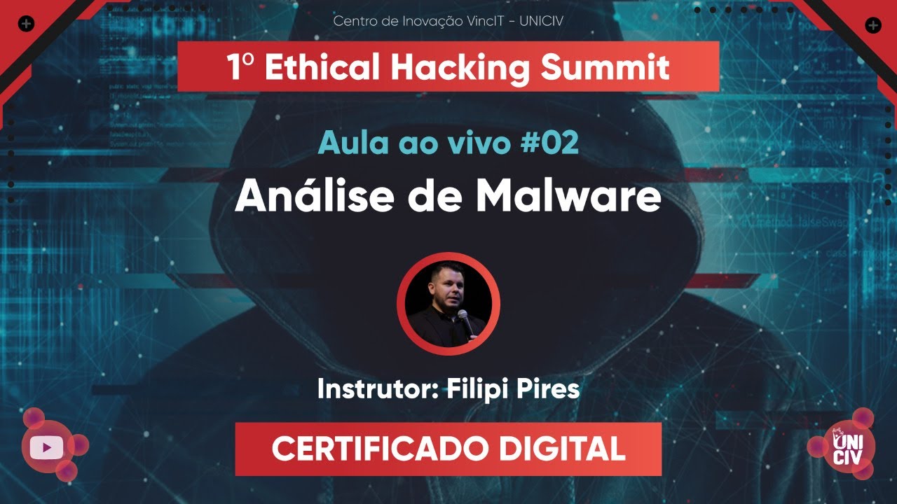 An&aacute;lise de malware - 1&ordm; Ethical Hacking Summit - #02 - Filipi Pires