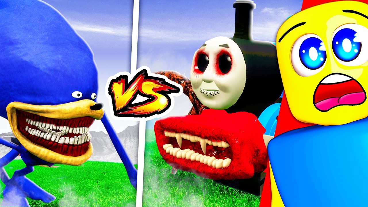 What if SHIN SONIC fought THOMAS.EXE?