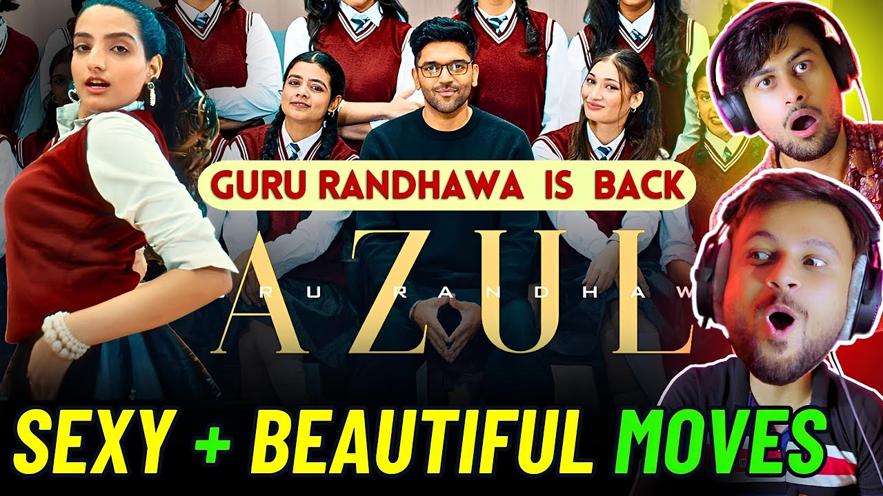 Azul - GURU RANDHAWA Song Reaction | Latest Punjabi song 2025 The Reacting Bros | TRB