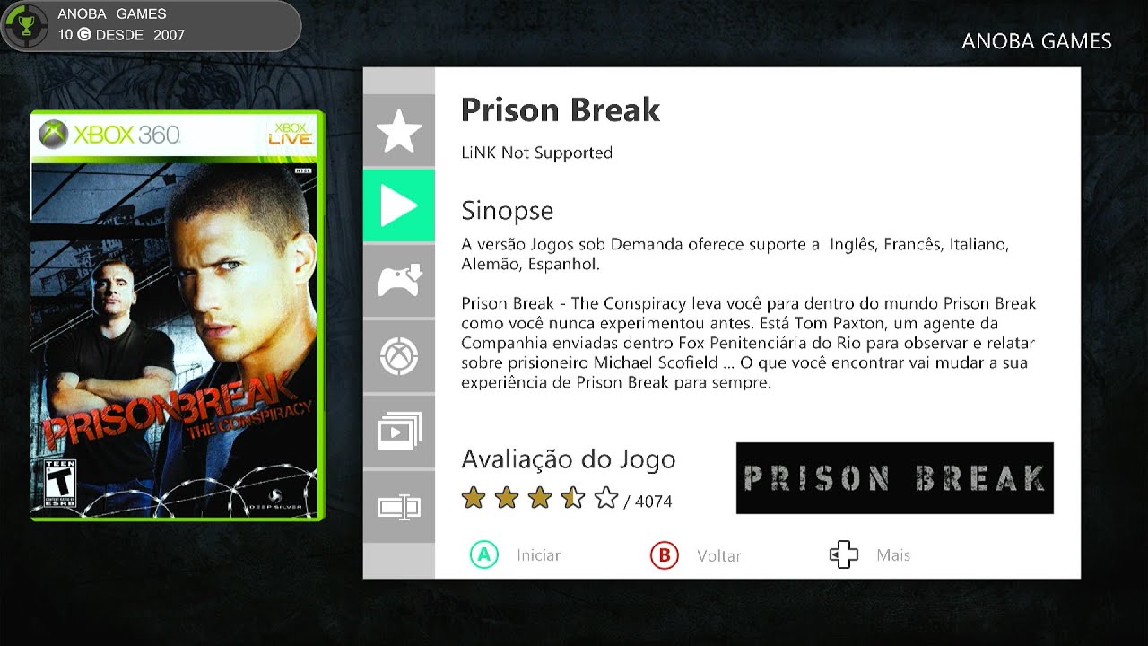 Prison Break: The Conspiracy (Xbox 360)