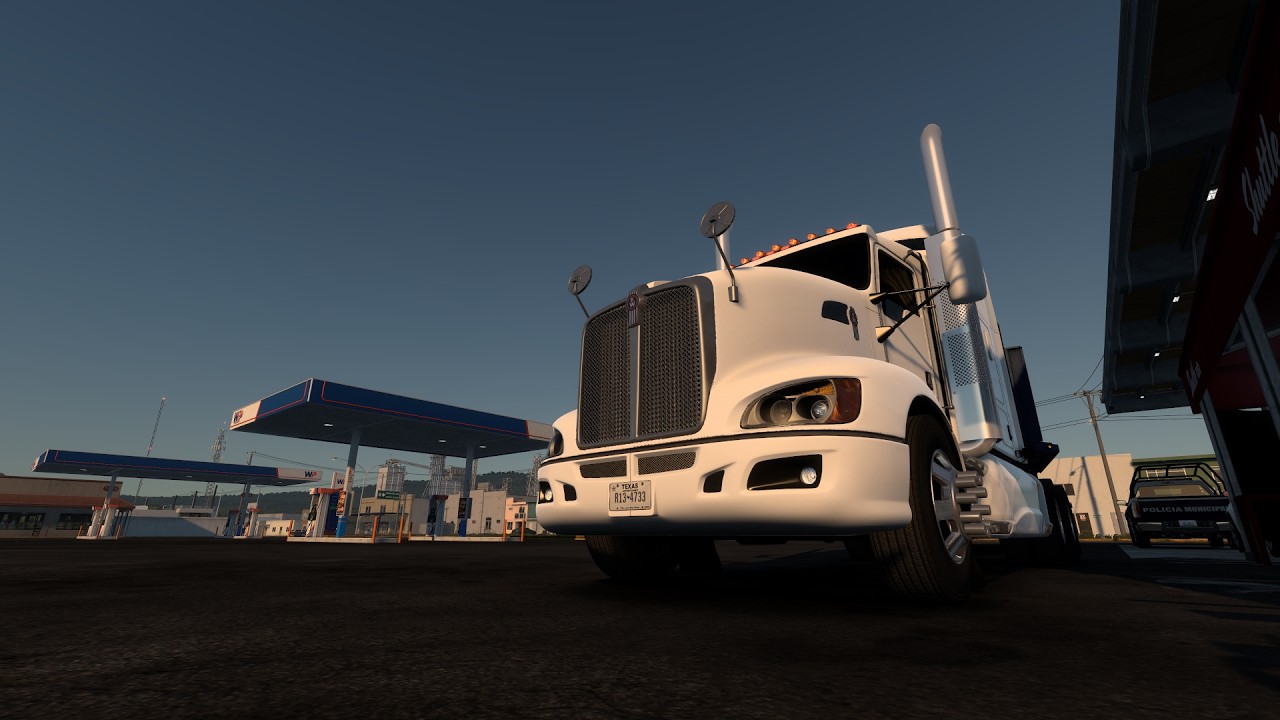 T660 rumbo a Huazamota por carretera con muchas curvas