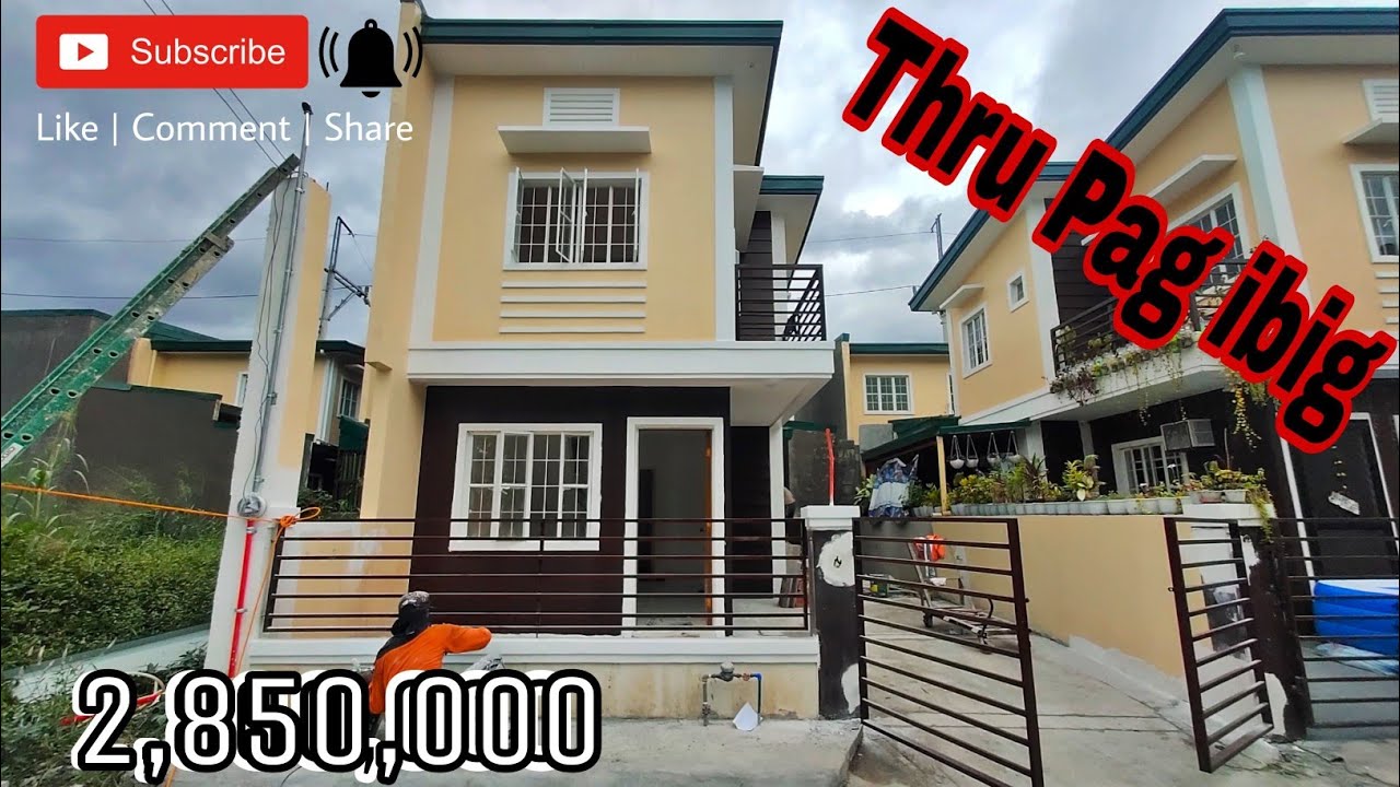 P2.8M •Preselling Single Attached House and lot for Sale in Guitnang Bayan San Mateo Rizal Vlog Tour