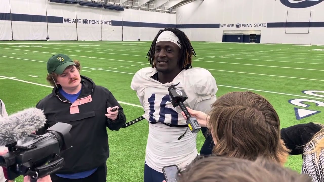 PSU TE  Khalil Dinkins 9/27/23 | Northwestern Week | NSN