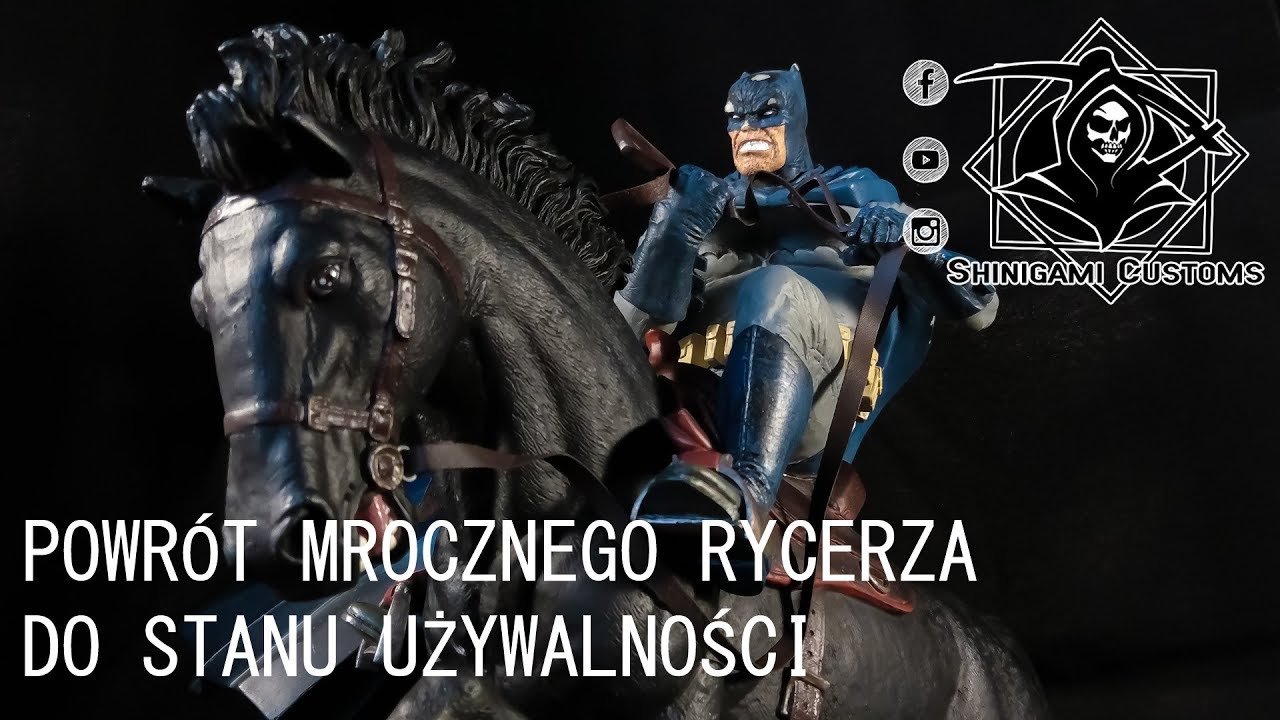 Shinigami Customs - renowacja statuetki Batman A Call To Arms DC Collectibles, cześć 1