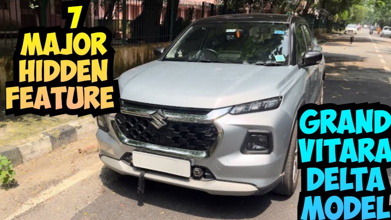 7 Major Hidden Features of Grand Vitara Delta Cng2024❤️‍🔥Interesting Facts That you don’t knowbefore