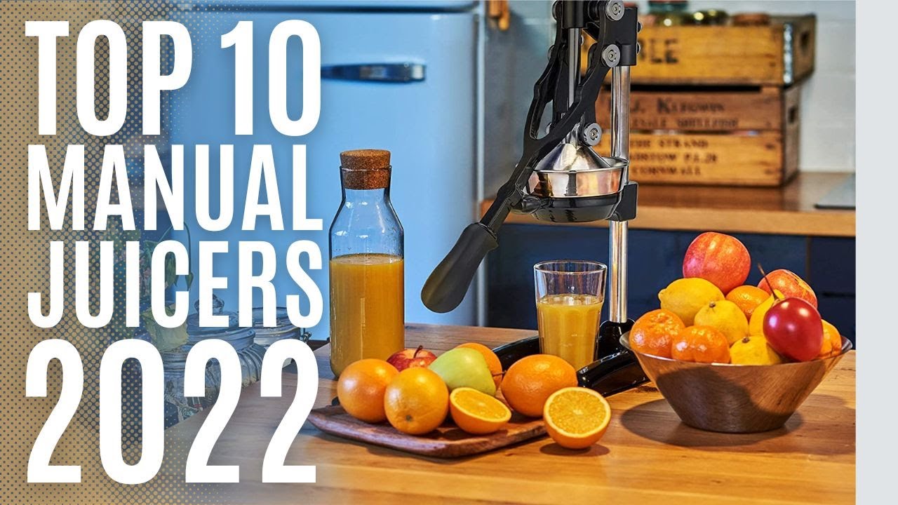 Top 10: Best Hand Press Citrus Juicers of 2022 / Manual Orange Juicer, Commercial Citrus Juicer