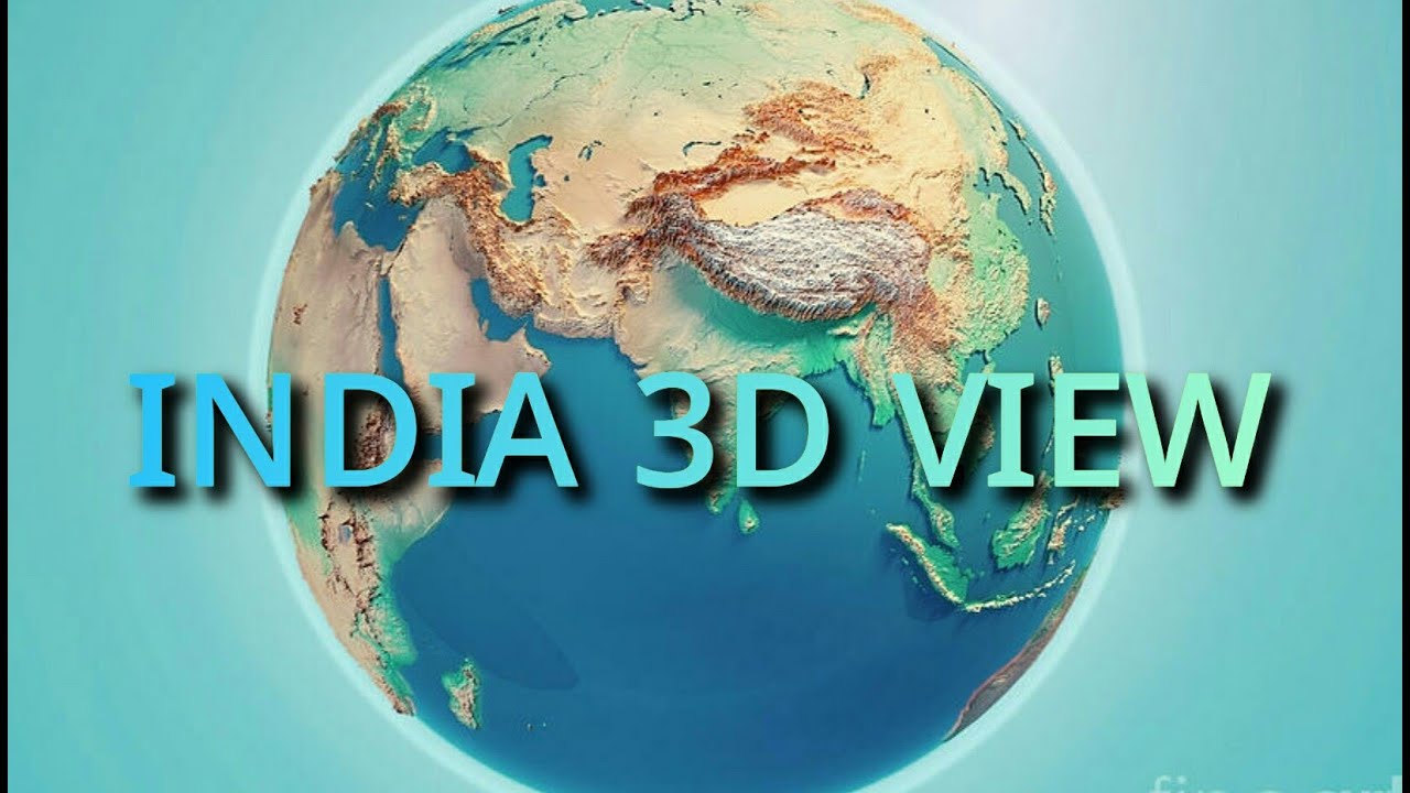 Stunning and Latest 3D View of Himalaya | Indian Peninsula | Ganga Plain |