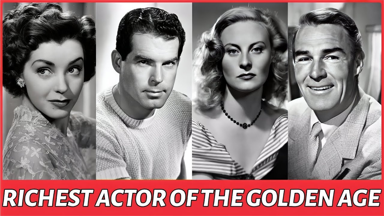 20 Richest Actors In Golden Age Of Hollywood | Vintage Hollywood