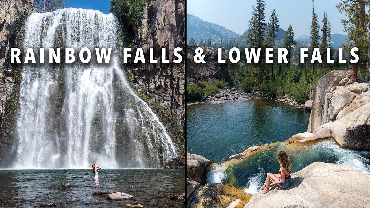 Visiting Rainbow Falls in Mammoth Lakes, California