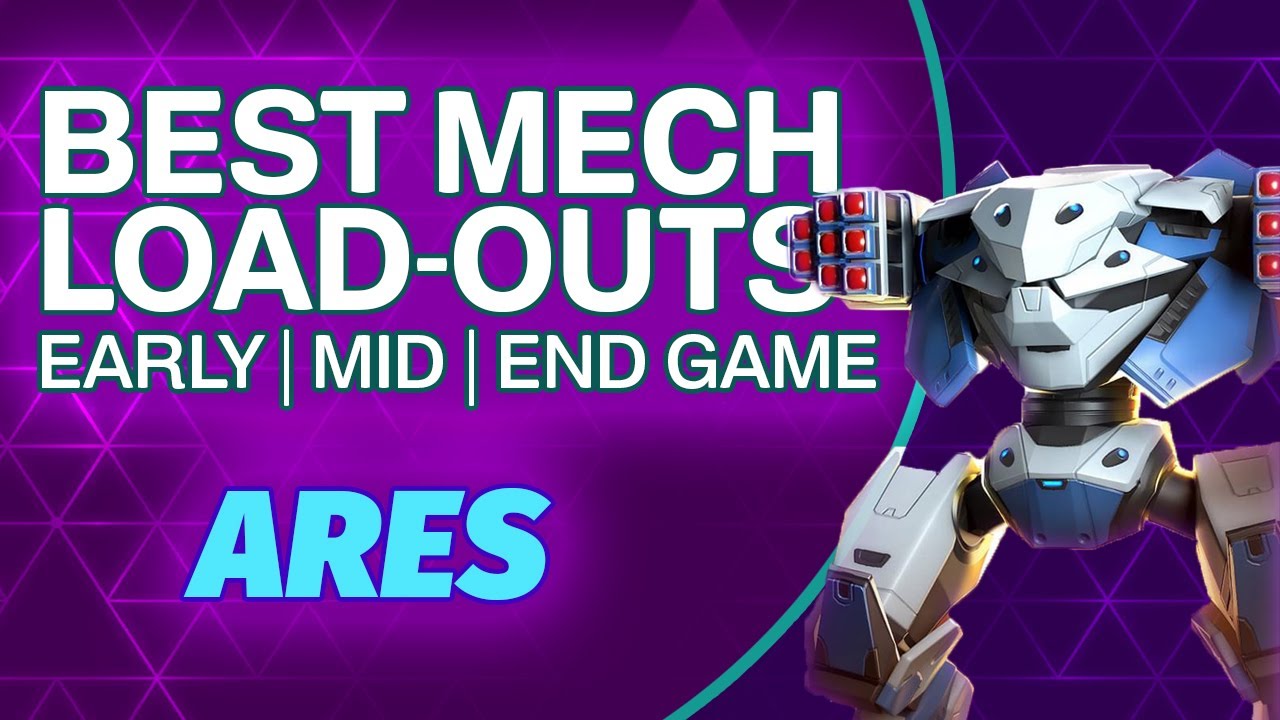 Лучшее снаряжение для мехов — Ares | Руководство по лучшему оружию для Ares | Mech Arena
