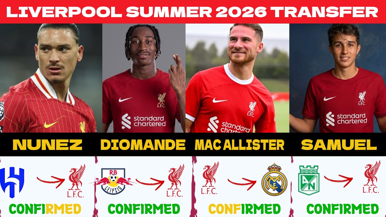 🔴 Liverpool Latest Confirmed Transfers 2026 | Official Signings & Summer Transfer News