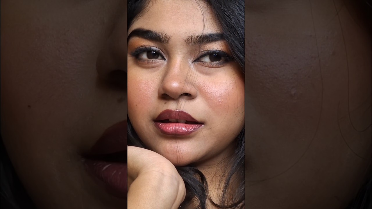 glossy look♥️ 