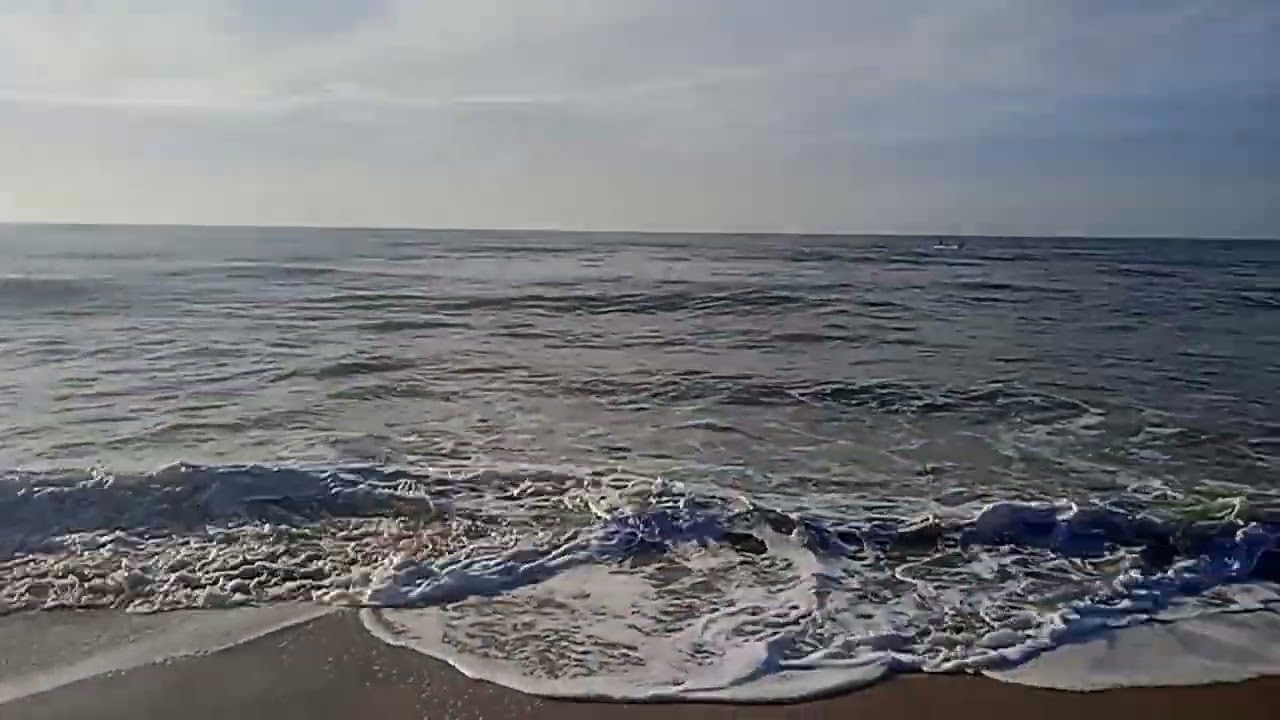 Early morning sun rise in ECR NEMILI BEACH