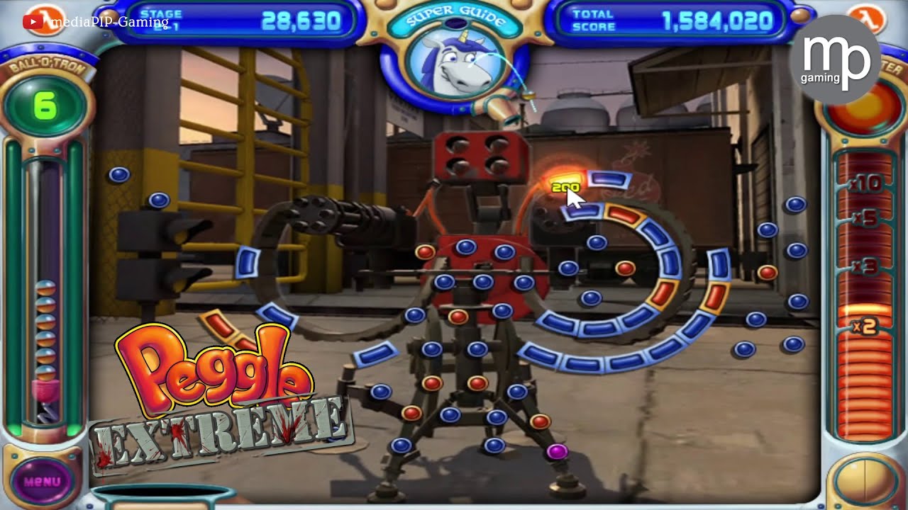 Peggle Extreme -- Gameplay No Commentary -- PC