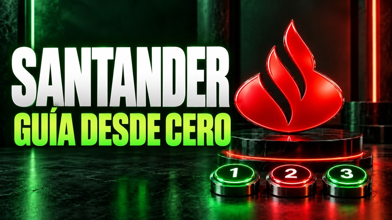 Comprar acciones de Banco Santander e invertir desde cero