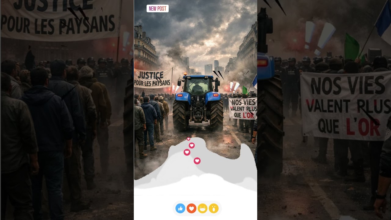 🎵🚜 Hommage aux éleveurs et paysans en lutte ! ✊🌾                                    Version 2