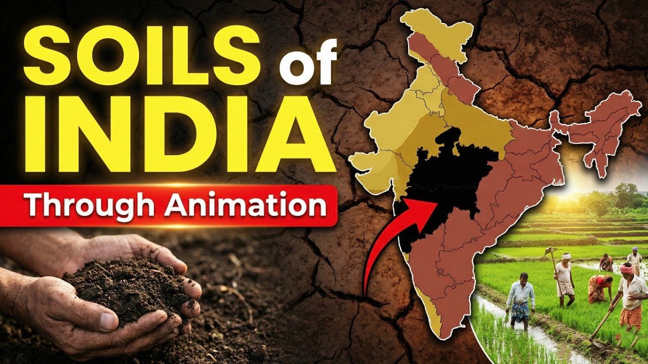 Indian Soil (भारत की मिट्टियाँ) | Soils of India Map & Tricks | Indian Geography