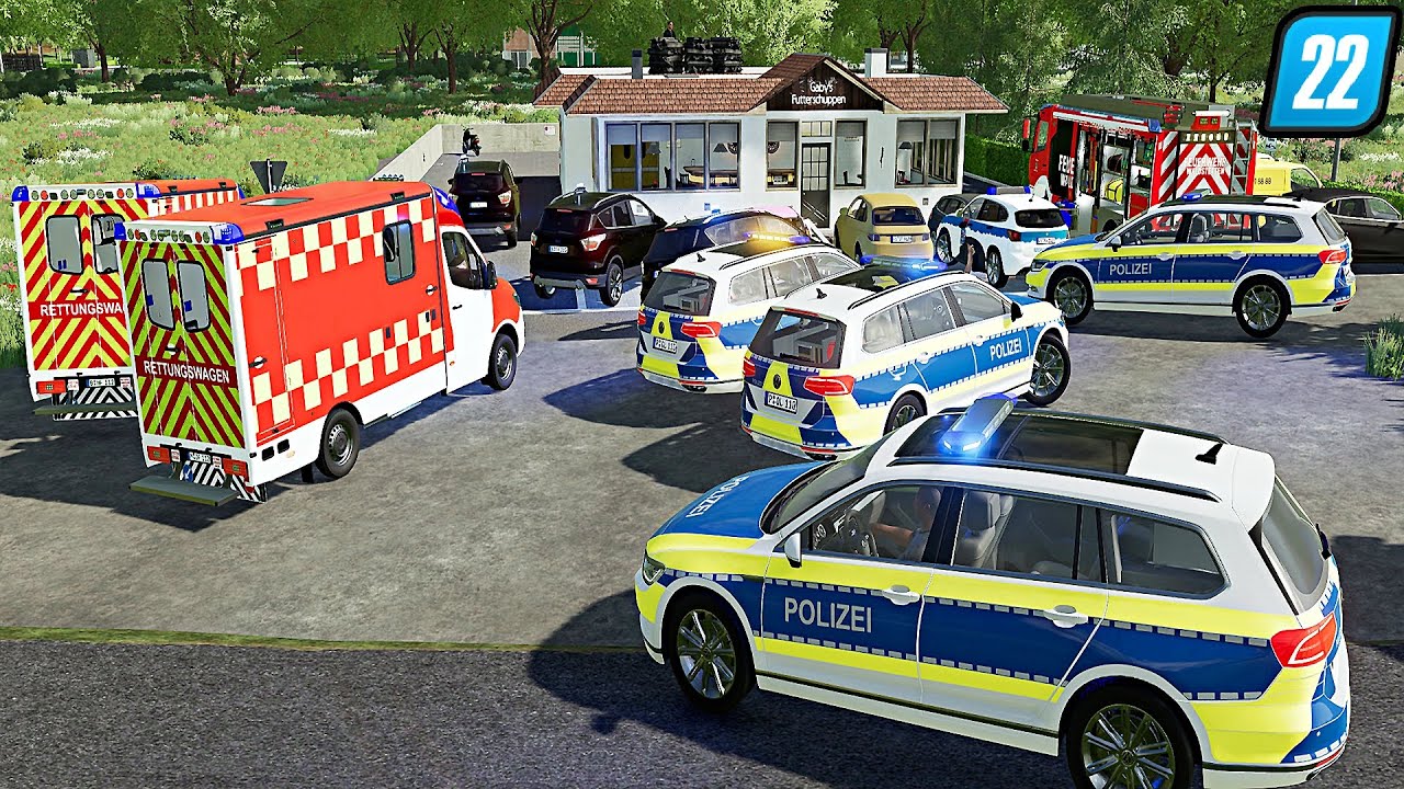LS22 - Überfall: Polizei und SEK im Großeinsatz 🚓