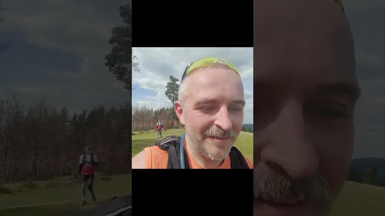 Bieg 44km Wielka Prehyba i chłopaki z Porannego Patrolu z Krakowa.