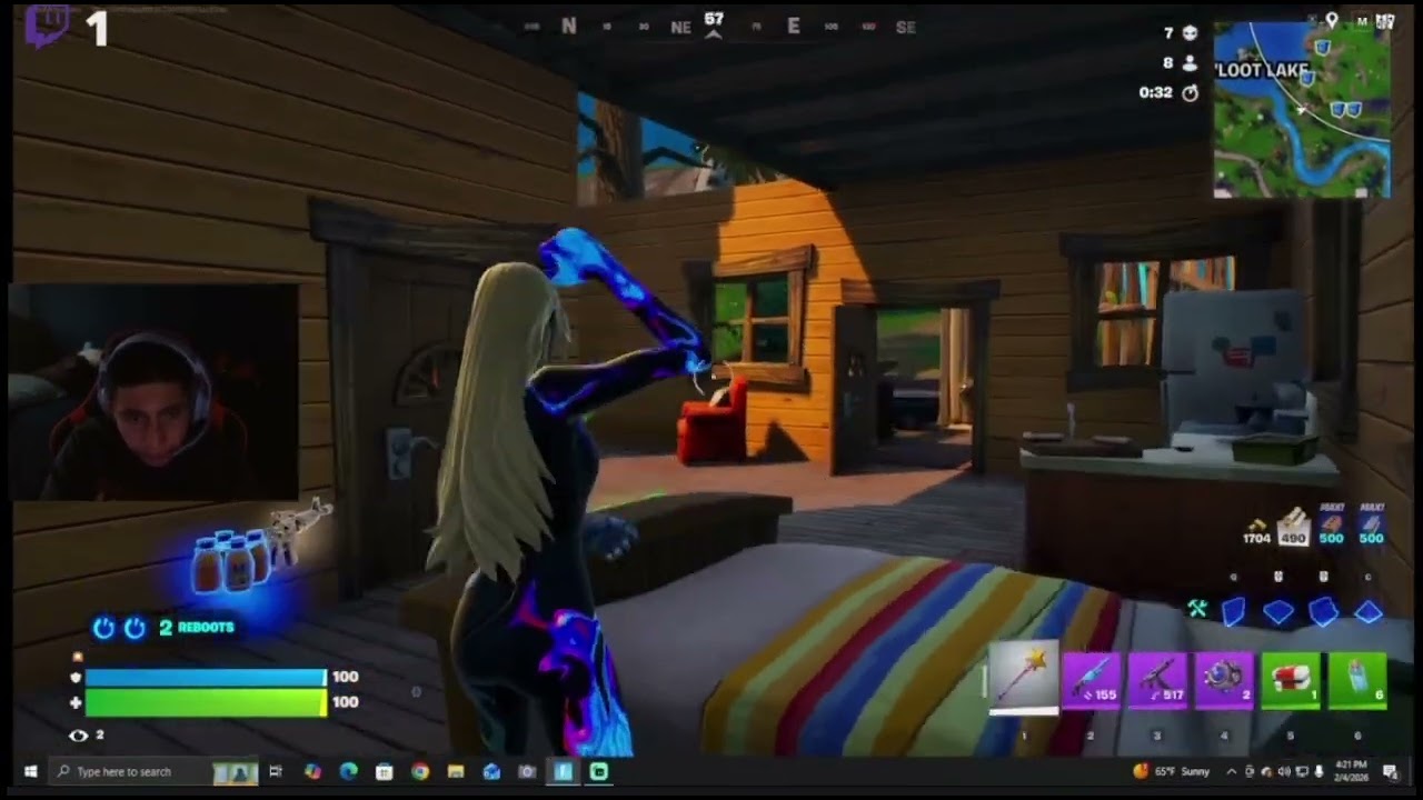 Fortnite reload rank solo!!! Good game!!