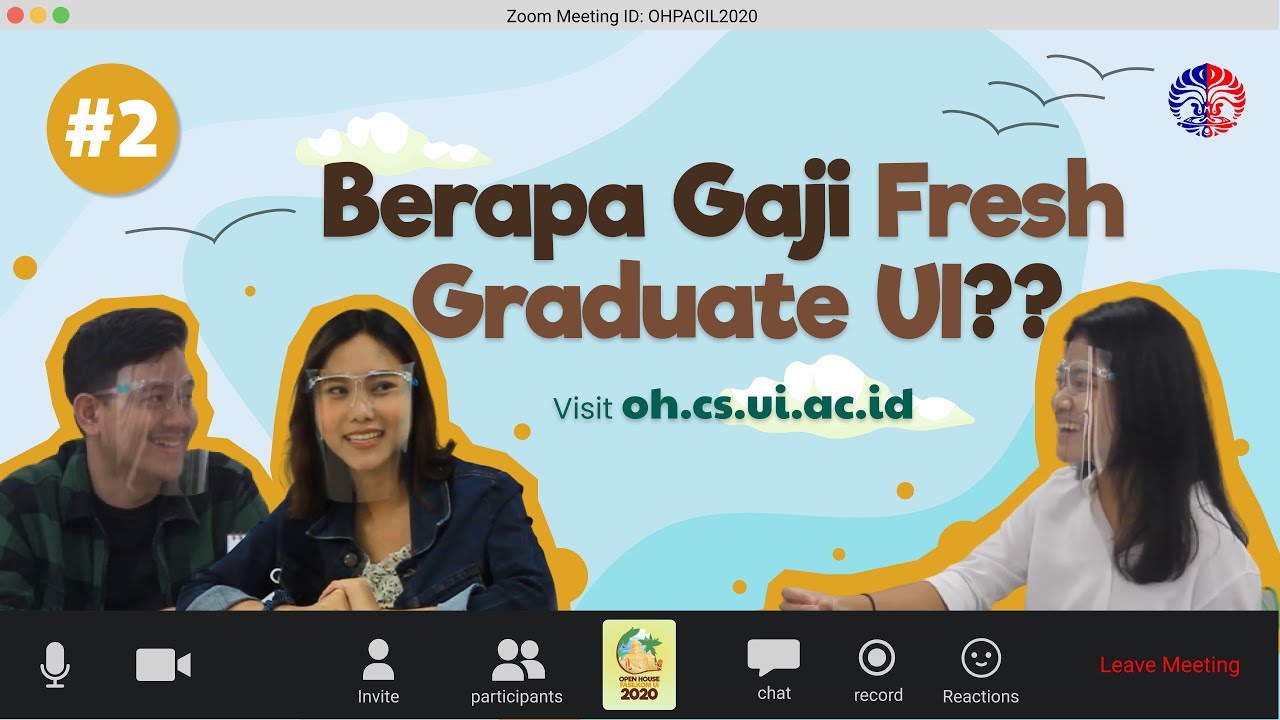 Open House Talk #2: BERAPA GAJI FRESH GRADUATE UI?