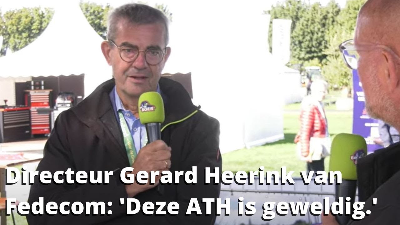 Directeur Gerard Heerink van Fedecom: 'Deze ATH is geweldig.'