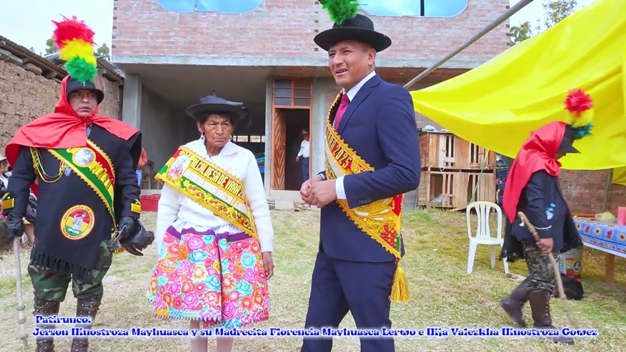 07: Patirunco 2025: Jerson Hinostroza Mayhuasca, Florencia Mayhuasca Lermo Hija Valezkha Hinostroza