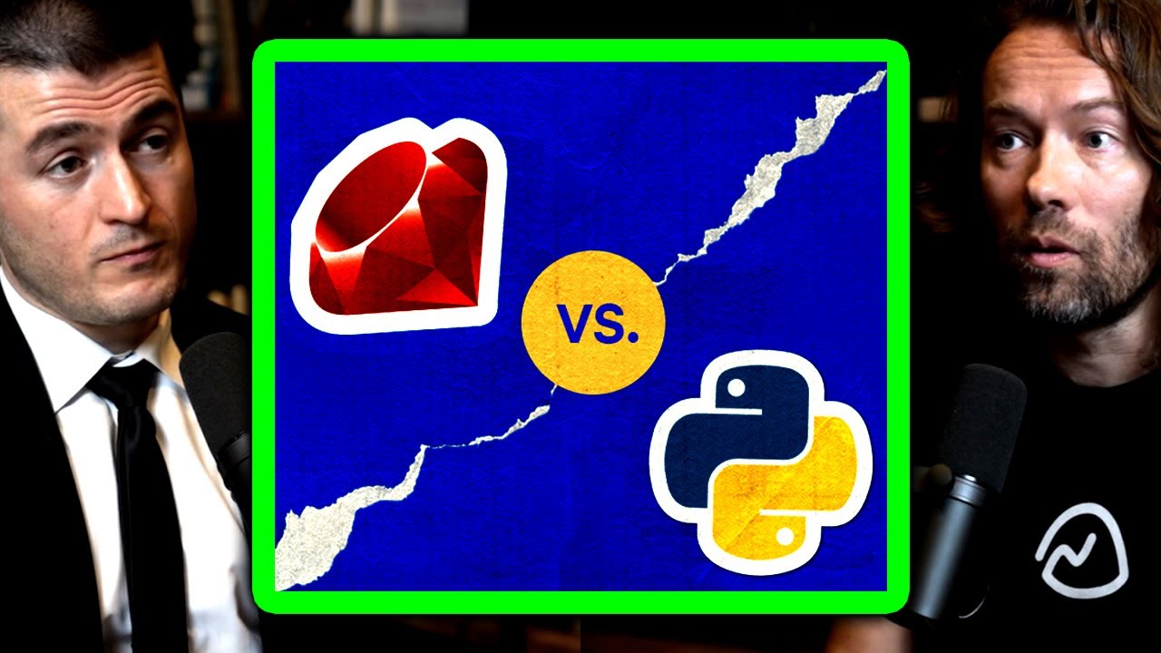 Ruby vs Python: DHH on why Ruby is better | Lex Fridman Podcast Clips