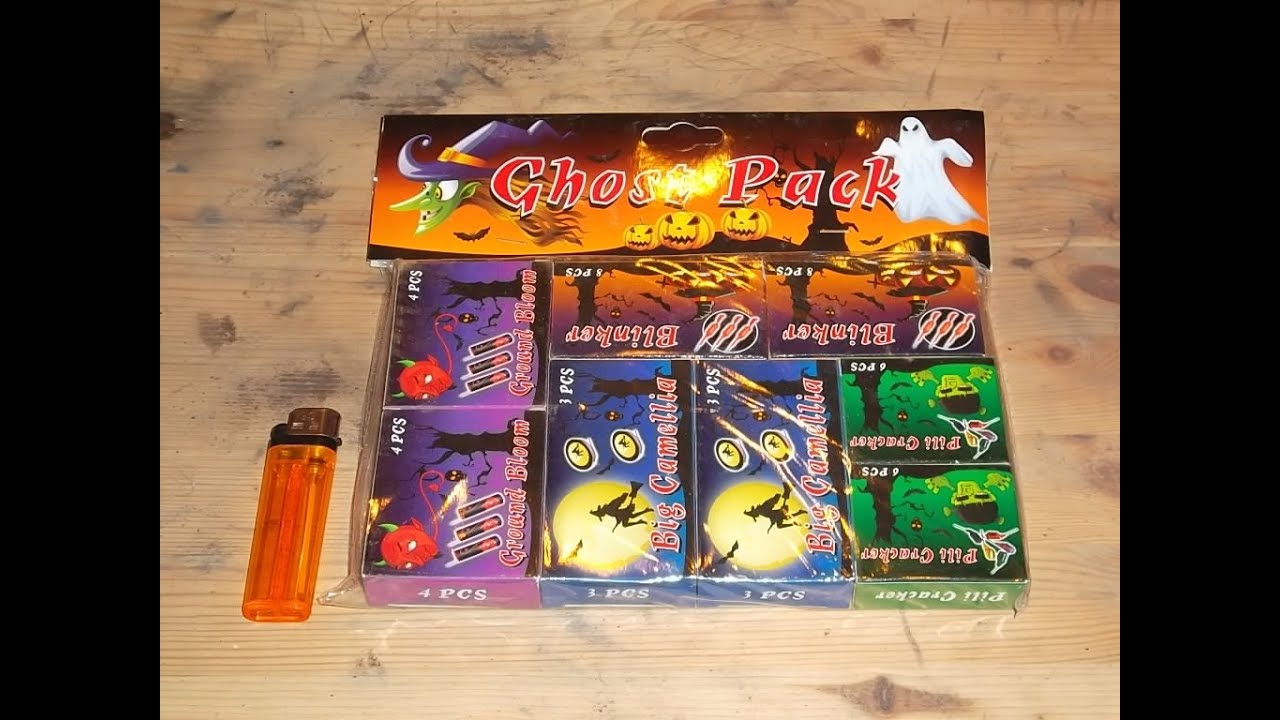 Ghost Pack - Spooky, Lesli (cat.1 vuurwerk)