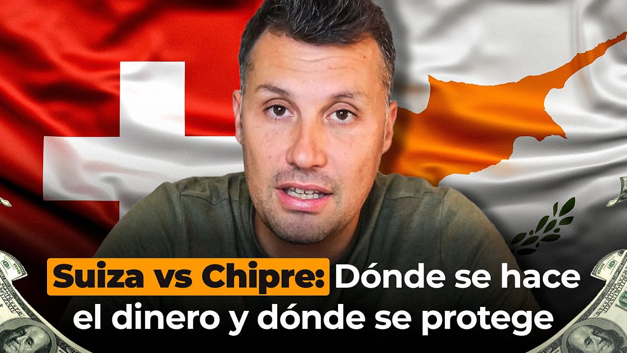 Suiza vs Chipre: dónde se hace el dinero y dónde se protege
